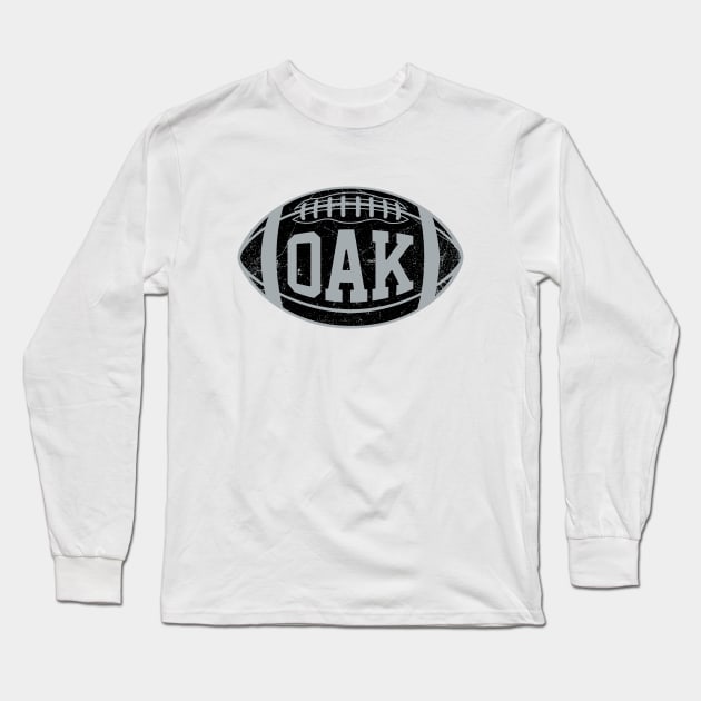 OAK Retro Ball - White Long Sleeve T-Shirt by KFig21